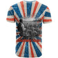 George Washington Carver T shirt with Science Teaching Scene, Education Is the Key Quote - African Pride
