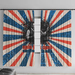 George Washington Carver Window Curtain with Science Teaching Scene, Education Is the Key Quote - African Pride