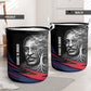 George Washington Carver Laundry Basket with Tree Portrait Illustration, Nature Is the Greatest Teacher Quote - African Pride