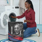 George Washington Carver Laundry Basket with Tree Portrait Illustration, Nature Is the Greatest Teacher Quote - African Pride