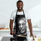 George Washington Carver Apron with Tree Portrait Illustration, Nature Is the Greatest Teacher Quote - African Pride