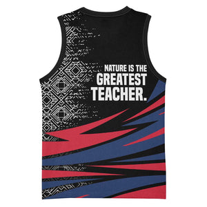 George Washington Carver Basketball Jersey with Tree Portrait Illustration, Nature Is the Greatest Teacher Quote - African Pride