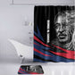 George Washington Carver Bathroom Set with Tree Portrait Illustration, Nature Is the Greatest Teacher Quote - African Pride