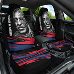 George Washington Carver Car Seat Cover with Tree Portrait Illustration, Nature Is the Greatest Teacher Quote - African Pride