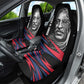 George Washington Carver Car Seat Cover with Tree Portrait Illustration, Nature Is the Greatest Teacher Quote - African Pride