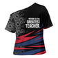 George Washington Carver Cross Shoulder Shirt with Tree Portrait Illustration, Nature Is the Greatest Teacher Quote - African Pride