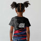 George Washington Carver Kid T shirt with Tree Portrait Illustration, Nature Is the Greatest Teacher Quote - African Pride
