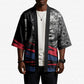 George Washington Carver Kimono with Tree Portrait Illustration, Nature Is the Greatest Teacher Quote - African Pride