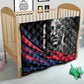 George Washington Carver Quilt with Tree Portrait Illustration, Nature Is the Greatest Teacher Quote - African Pride