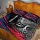 George Washington Carver Quilt Bed Set with Tree Portrait Illustration, Nature Is the Greatest Teacher Quote - African Pride