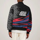 George Washington Carver Sleeve Zip Bomber Jacket with Tree Portrait Illustration, Nature Is the Greatest Teacher Quote - African Pride