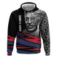 George Washington Carver Zip Hoodie with Tree Portrait Illustration, Nature Is the Greatest Teacher Quote - African Pride