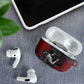 Katherine Johnson AirPods Case with Chalkboard Math Scene, Verify the Numbers Quote and Space Orbit - African Pride