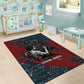 Katherine Johnson Area Rug with Chalkboard Math Scene, Verify the Numbers Quote and Space Orbit - African Pride