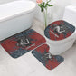 Katherine Johnson Bathroom Set with Chalkboard Math Scene, Verify the Numbers Quote and Space Orbit - African Pride