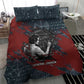 Katherine Johnson Bedding Set with Chalkboard Math Scene, Verify the Numbers Quote and Space Orbit - African Pride
