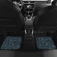 Katherine Johnson Car Mats with Chalkboard Math Scene, Verify the Numbers Quote and Space Orbit - African Pride