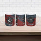 Katherine Johnson Ceramic Mug with Chalkboard Math Scene, Verify the Numbers Quote and Space Orbit - African Pride