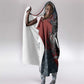 Katherine Johnson Hooded Blanket with Chalkboard Math Scene, Verify the Numbers Quote and Space Orbit - African Pride