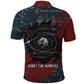 Katherine Johnson Polo Shirt with Chalkboard Math Scene, Verify the Numbers Quote and Space Orbit - African Pride