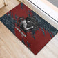 Katherine Johnson Rubber Doormat with Chalkboard Math Scene, Verify the Numbers Quote and Space Orbit - African Pride