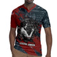 Katherine Johnson Rugby Jersey with Chalkboard Math Scene, Verify the Numbers Quote and Space Orbit - African Pride