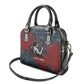 Katherine Johnson Shoulder Handbag with Chalkboard Math Scene, Verify the Numbers Quote and Space Orbit - African Pride
