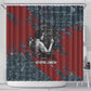 Katherine Johnson Shower Curtain with Chalkboard Math Scene, Verify the Numbers Quote and Space Orbit - African Pride
