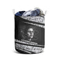 Katherine Johnson Laundry Basket with Orbital Space Portrait, Historic NASA Launch Dates and Physics - African Pride