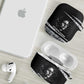 Katherine Johnson AirPods Case with Orbital Space Portrait, Historic NASA Launch Dates and Physics - African Pride