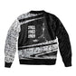 Katherine Johnson Bomber Jacket with Orbital Space Portrait, Historic NASA Launch Dates and Physics - African Pride