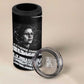 Katherine Johnson 4 in 1 Can Cooler Tumbler with Orbital Space Portrait, Historic NASA Launch Dates and Physics - African Pride