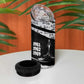 Katherine Johnson 4 in 1 Can Cooler Tumbler with Orbital Space Portrait, Historic NASA Launch Dates and Physics - African Pride
