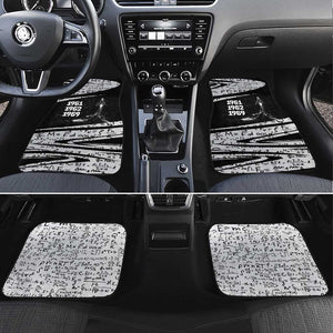 Katherine Johnson Car Mats with Orbital Space Portrait, Historic NASA Launch Dates and Physics - African Pride