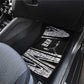 Katherine Johnson Car Mats with Orbital Space Portrait, Historic NASA Launch Dates and Physics - African Pride