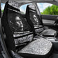 Katherine Johnson Car Seat Cover with Orbital Space Portrait, Historic NASA Launch Dates and Physics - African Pride