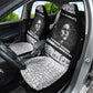 Katherine Johnson Car Seat Cover with Orbital Space Portrait, Historic NASA Launch Dates and Physics - African Pride