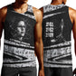Katherine Johnson Men Tank Top with Orbital Space Portrait, Historic NASA Launch Dates and Physics - African Pride