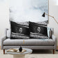 Katherine Johnson Pillow Cover with Orbital Space Portrait, Historic NASA Launch Dates and Physics - African Pride