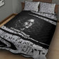 Katherine Johnson Quilt Bed Set with Orbital Space Portrait, Historic NASA Launch Dates and Physics - African Pride