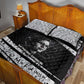 Katherine Johnson Quilt Bed Set with Orbital Space Portrait, Historic NASA Launch Dates and Physics - African Pride