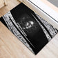 Katherine Johnson Rubber Doormat with Orbital Space Portrait, Historic NASA Launch Dates and Physics - African Pride
