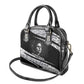 Katherine Johnson Shoulder Handbag with Orbital Space Portrait, Historic NASA Launch Dates and Physics - African Pride