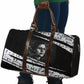 Katherine Johnson Travel Bag with Orbital Space Portrait, Historic NASA Launch Dates and Physics - African Pride