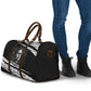 Katherine Johnson Travel Bag with Orbital Space Portrait, Historic NASA Launch Dates and Physics - African Pride