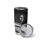 Katherine Johnson Tumbler Cup with Orbital Space Portrait, Historic NASA Launch Dates and Physics - African Pride