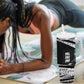 Katherine Johnson Tumbler With Handle with Orbital Space Portrait, Historic NASA Launch Dates and Physics - African Pride