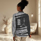 Katherine Johnson Women Casual Shirt with Orbital Space Portrait, Historic NASA Launch Dates and Physics - African Pride