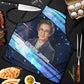 Katherine Johnson Apron with Galaxy Background, Hidden No More Quote and Rocket Brain Equation - African Pride