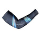 Katherine Johnson Arm Sleeves with Galaxy Background, Hidden No More Quote and Rocket Brain Equation - African Pride